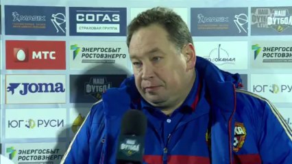 Слуцкий и Божович после матча 18 тура 2013