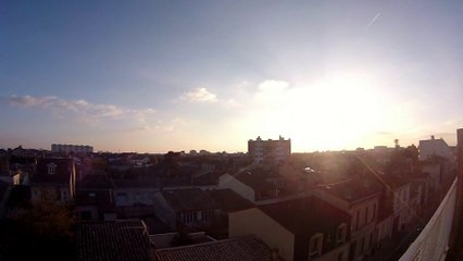 Timelapse - Nuit tombante - Talence, 02 décembre 2013
