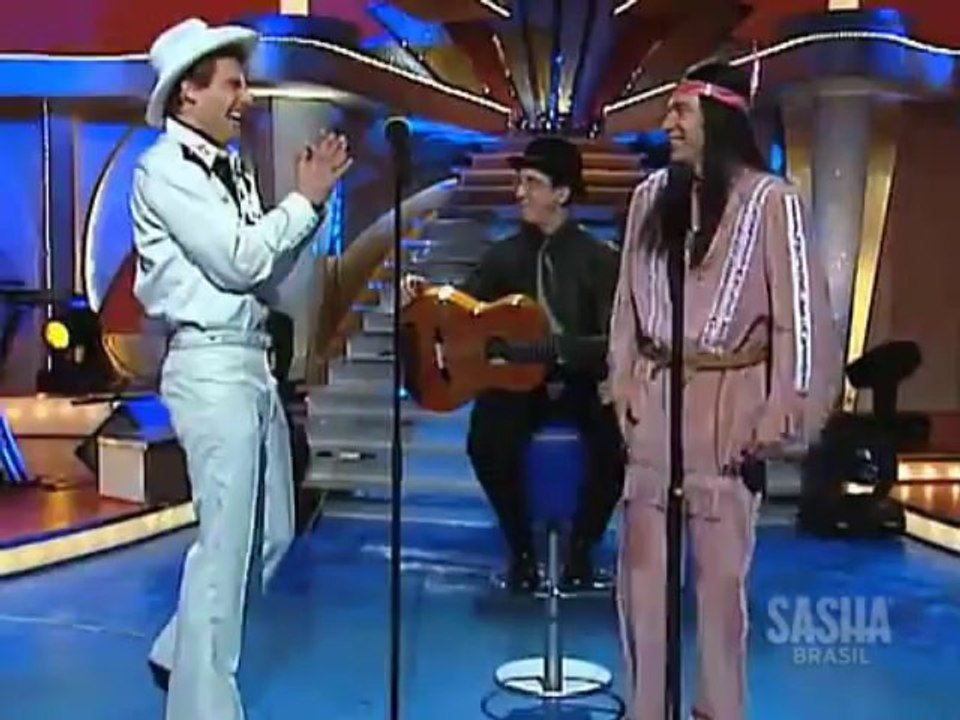 SASHA® & Winnetouch (Bully) sings on TV Stage