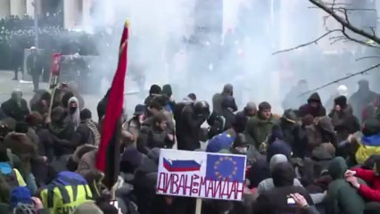 Huelga general y tensión en Ucrania