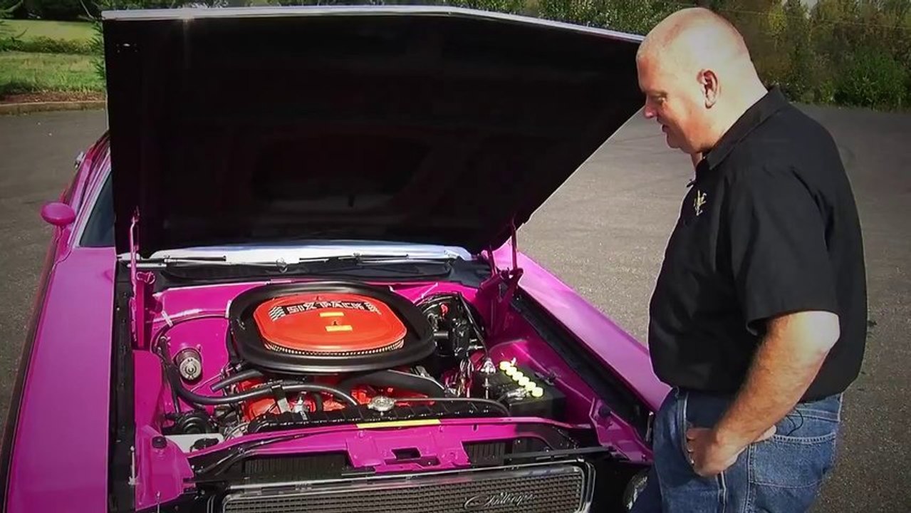 Muscle Car Of The Week Video #24: 1970 Dodge Challenger T/A Panther Pink