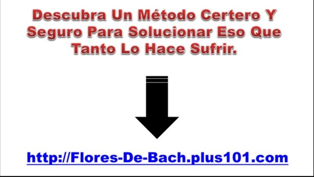 Flores De Bach Para Que Sirven