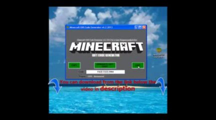 ▶ Minecraft Gift Code Generator FREE Download - December 2013 Update