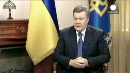 Yanukovich: "Es importante que las manifestaciones sean pacíficas"