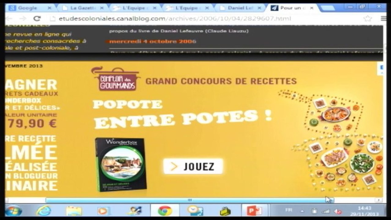 Colloque (e?)-Réputation - Les historiens et l'e-réputation : de l'indifférence à la légitimation