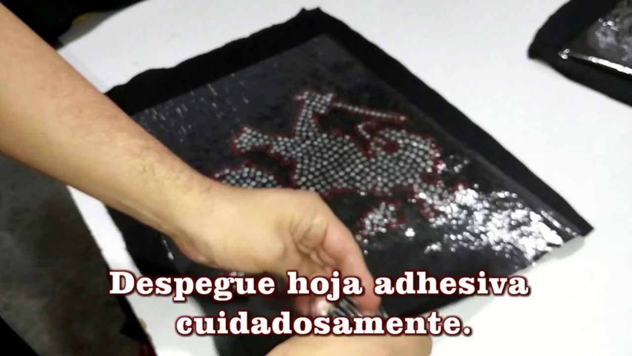 Tutorial de planchado de lentejuela