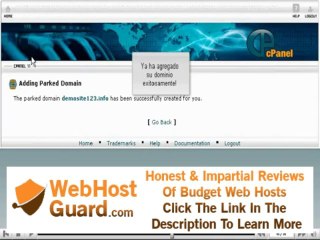 Como redirigir un dominio desde una cuenta de hosting Cpanel - NexoHosting