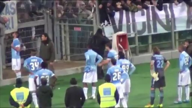 LAZIO SOTTO LA CURVA DOPO IL NAPOLI