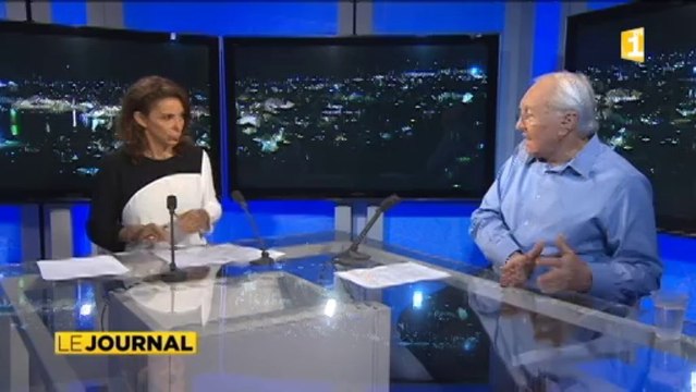 Interview Gaston Flosse suite à la venue de Victorin Lurel à Tahiti