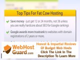 Fat Cow Hosting Account Setup Tips - Save Money - Don't Buy These Upgrades
