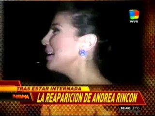 andrea rincon en la fiesta de america