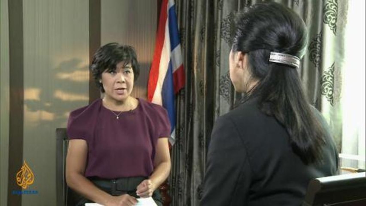 Talk to Al Jazeera - Yingluck Shinawatra: "This is unlawful"