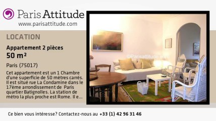 Appartement 1 Chambre à louer - Batignolles, Paris - Ref. 3582