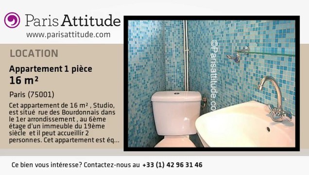 Appartement Studio à louer - Châtelet, Paris - Ref. 4436