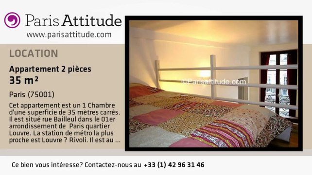 Appartement 1 Chambre à louer - Louvre, Paris - Ref. 2047