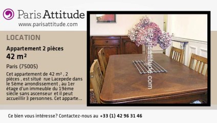 Appartement 1 Chambre à louer - Place Monge, Paris - Ref. 5857