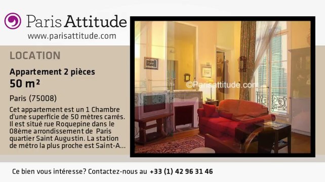 Appartement 1 Chambre à louer - Miromesnil, Paris - Ref. 4611