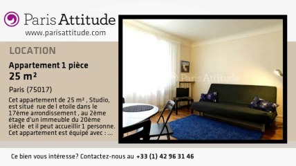 Appartement Studio à louer - Arc de Triomphe, Paris - Ref. 8118