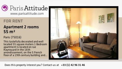 1 Bedroom Apartment for rent - La Muette, Paris - Ref. 4319