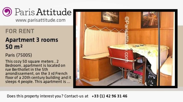 2 Bedroom Apartment for rent - Port Royal, Paris - Ref. 6365