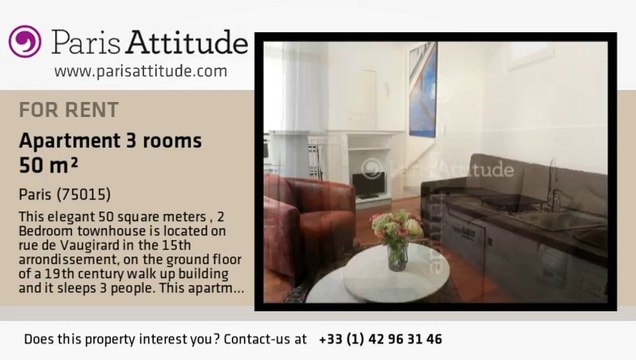 2 Bedroom Townhouse for rent - Ecole Militaire/Unesco, Paris - Ref. 7958