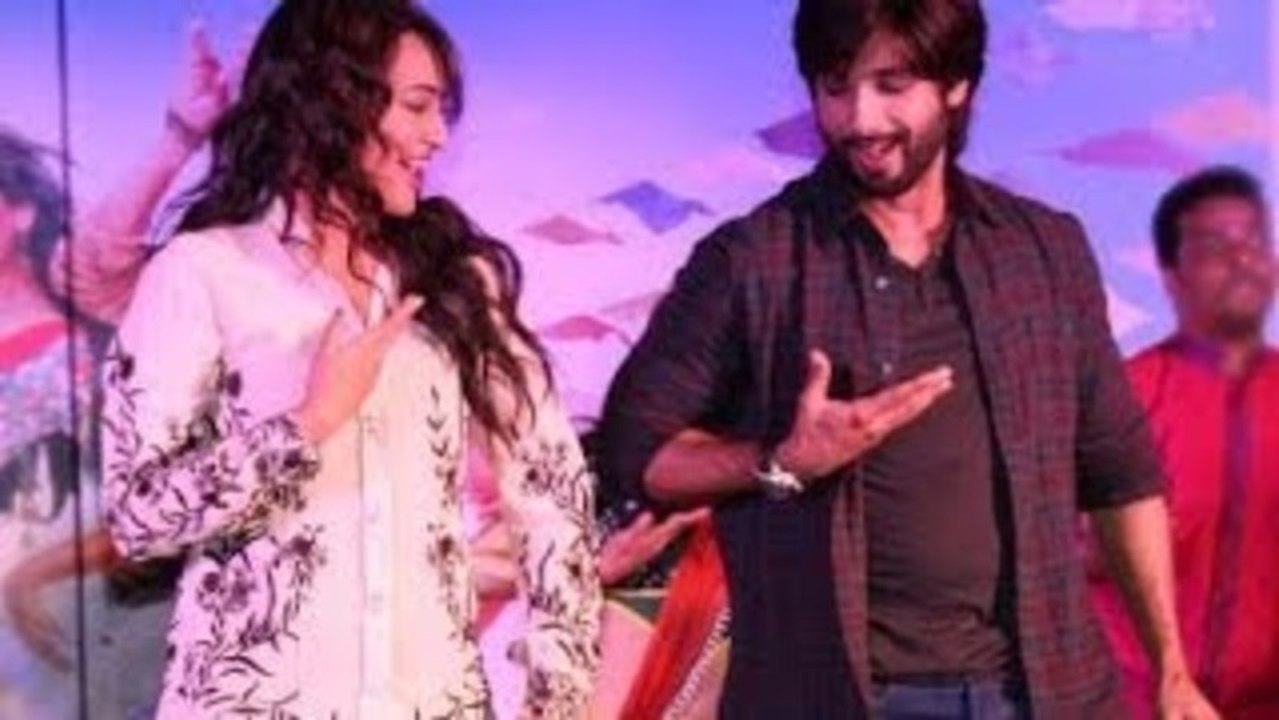 Shahid Kapoor, Sonakshi Sinha & Prabhu Deva Promote R Rajkumar