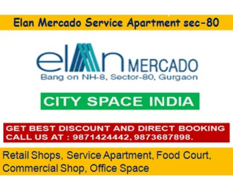 service apartment$$9871424442$$elan mercado food court sector 80 gurgaon