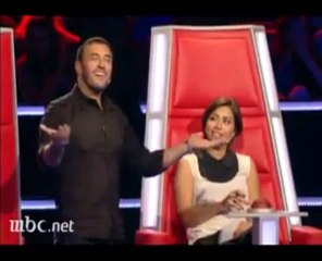 من الذاكره the voice  ملك لجنة التحكيم الاستاذ كاظم الساهر