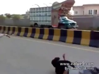 Boy Fallen Badly From Bike