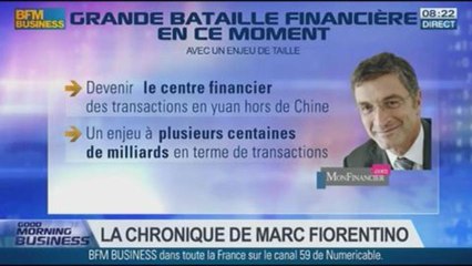 Marc Fiorentino: Londres devient la capitale du yuan offshore – 03/12