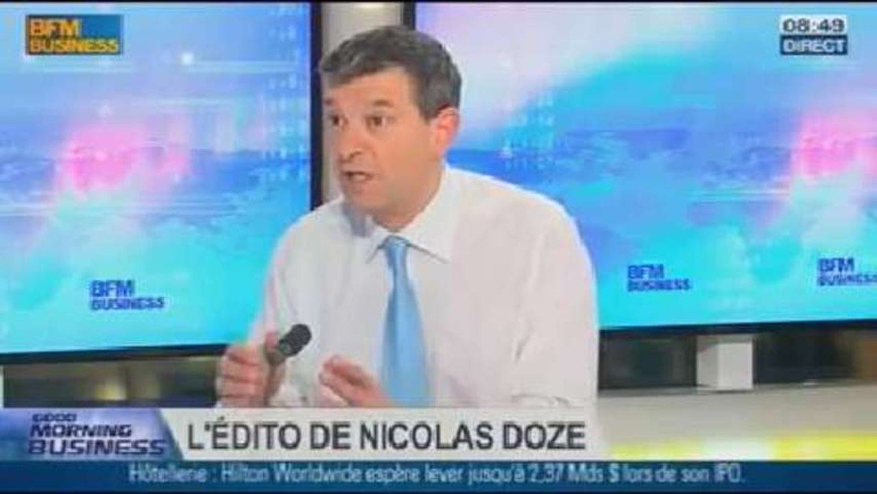 Nicolas Doze: Compétitivité: On va appliquer la TVA sociale - 03/12