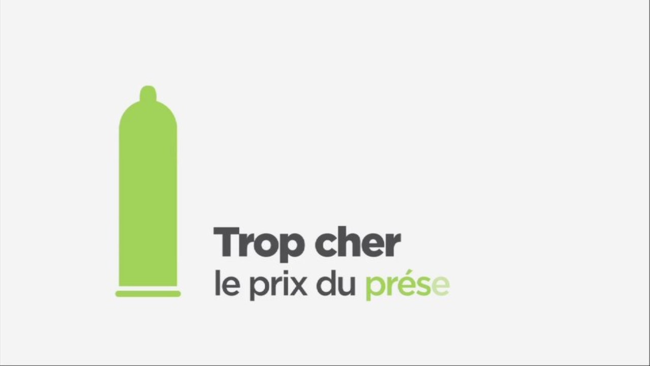 Trop cher le prix du préservatif ?