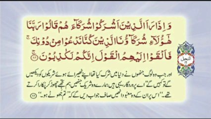 016/2 Surah An Nahl, Ayaat 66 - 128