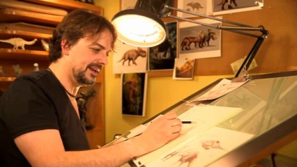 How To Draw A Dinosaur Troodon - Walking With Dinosaurs 3D