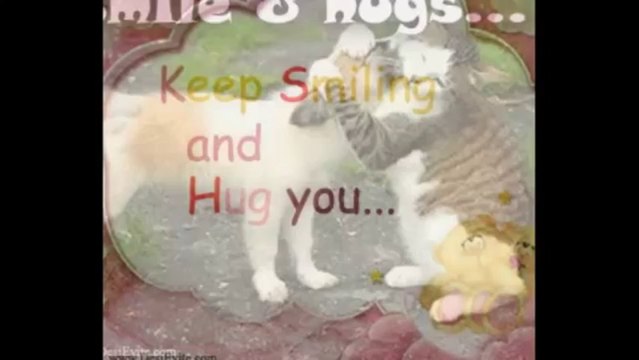 Hugs and Smile Cards/Ecards/Greetings Card/Wishes