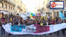 MARCHE contre le  RACISME   plus de 6000 mille personnes à Bordeaux