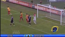 Lecce - Grosseto 1-0 HD | Sintesi | Prima Divisione Gir.B 14° Giornata 1/12/2013