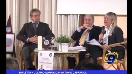 Barletta | L'ultimo romanzo di Antonio Caprarica