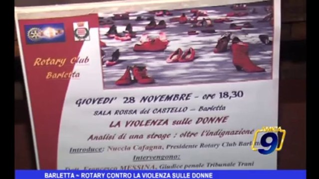 Barletta | Rotary contro la violenza sulle donne