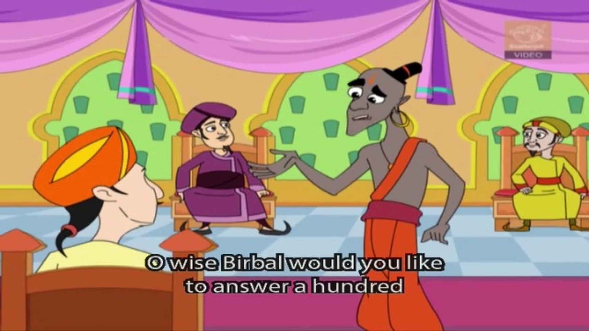 Akbar and Birbal Stories - The Wise Answer - Moral Stories for Children -  video Dailymotion