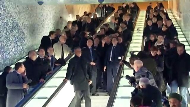 Napoli - Il ministro Lupi inaugura la nuova stazione di Piazza Garibaldi -1- (02.12.13)