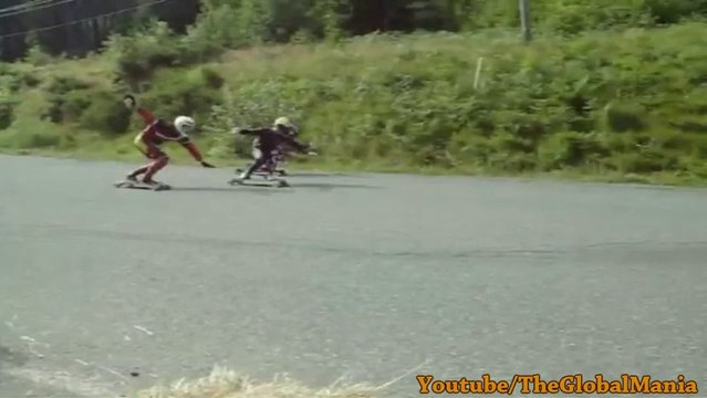 The Longboard Race Accident! (Painful)