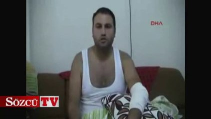 400 lira maaş alacağı için gitti, hastanelik oldu