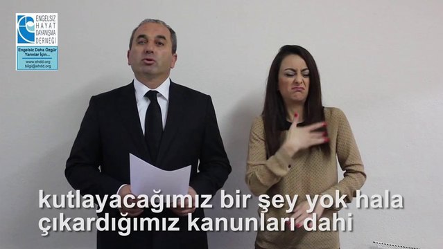 Engelliler gününde kimi ve neyi kutluyoruz. Adem Kuyumcu 'nun 2013 bildirisi.