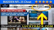 MADDEN NFL 25 Hack get 99999999 Cash - No rooting - V1.02 Hack for MADDEN NFL 25