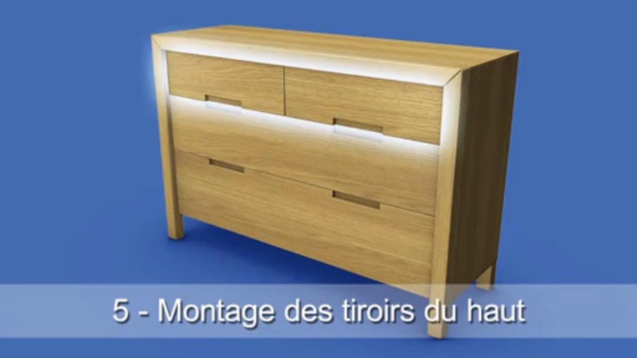 Animation 3d montage de meuble