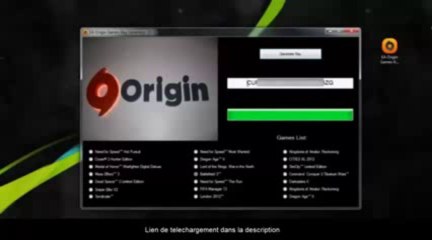 ▶ Avoir le Generateur Jeux Origin Gratuit - Methode (Décembre 2013) [FREE Download]
