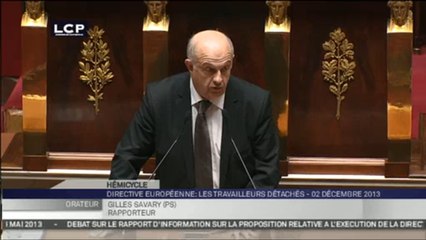 Travaux en séance : Débat sans vote sur la directive européenne sur les travailleurs détachés