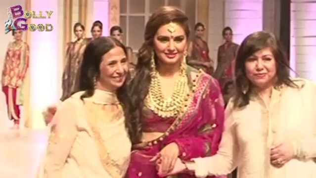 Huma Qureshi Walks The Ramp For Ashima Leena At India Bridal Fashion Week 2013 | Fashion News