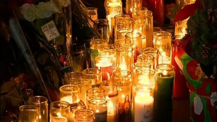 Paul Walker crash site mourners